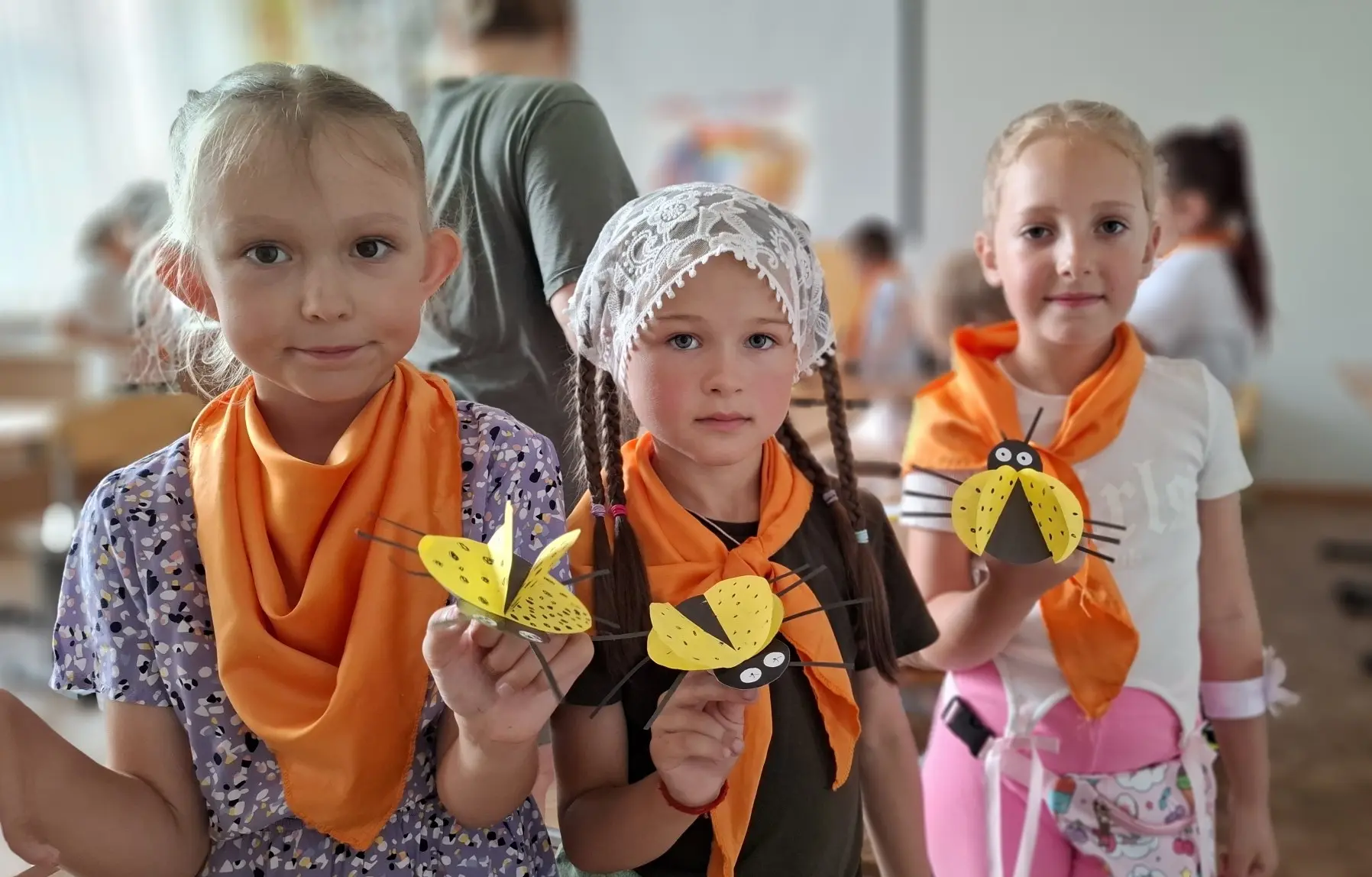 🐞 Вместе с ребятами из детского оздоровительного лагеря Детской школы искусств смастерили озорные к