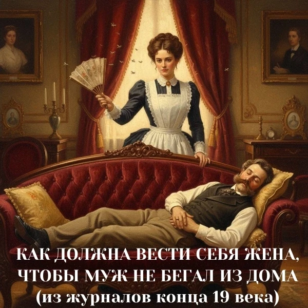 Вчера увидела у своей коллеги такой замечательный текст про рекомендации женщинам 19-го...