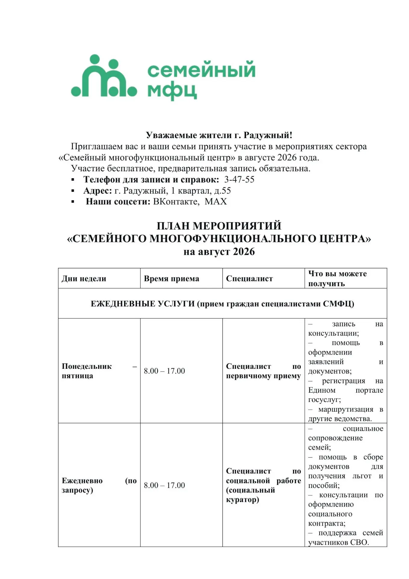 Медиа публикации