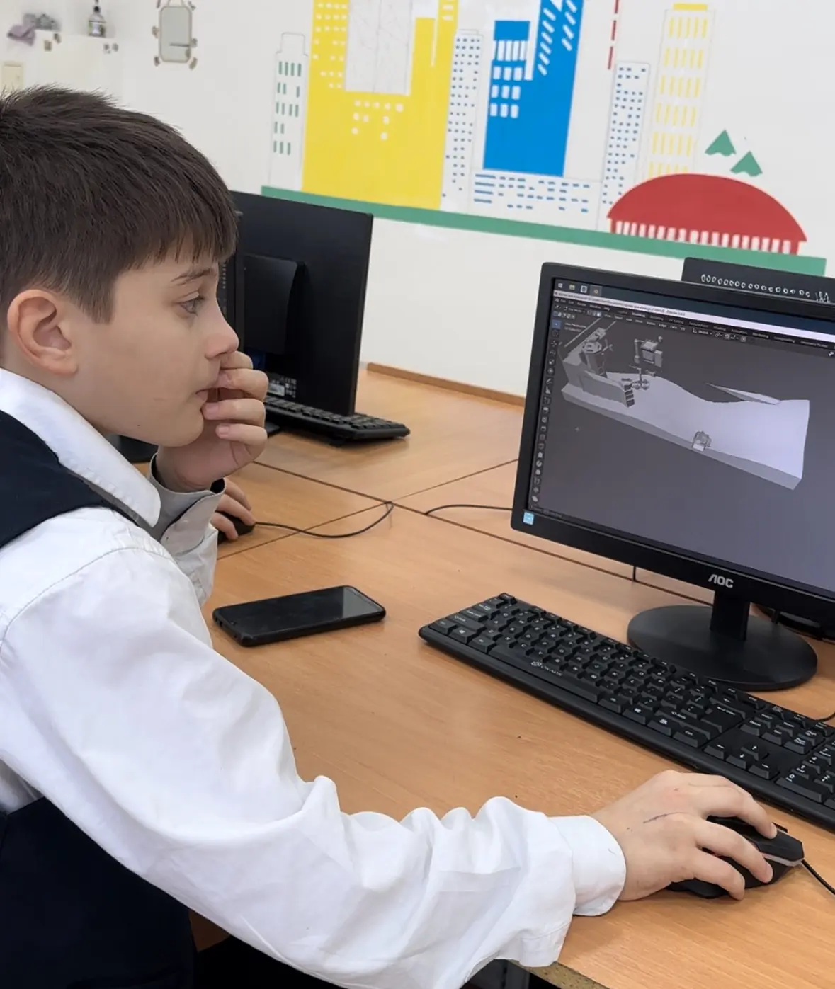 ОБУЧАЮЩИЕСЯ ЦДЮТТ ОСВАИВАЮТ 3D-МОДЕЛИРОВАНИЕ В СФЕРЕ АРХИТЕКТУРЫ  Обучающиеся ЦДЮТТ осваивают соврем