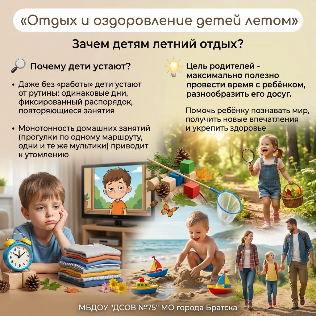 Скоро наступит долгожданное лето — время ярких впечатлений, весёлых игр и новых открыти...
