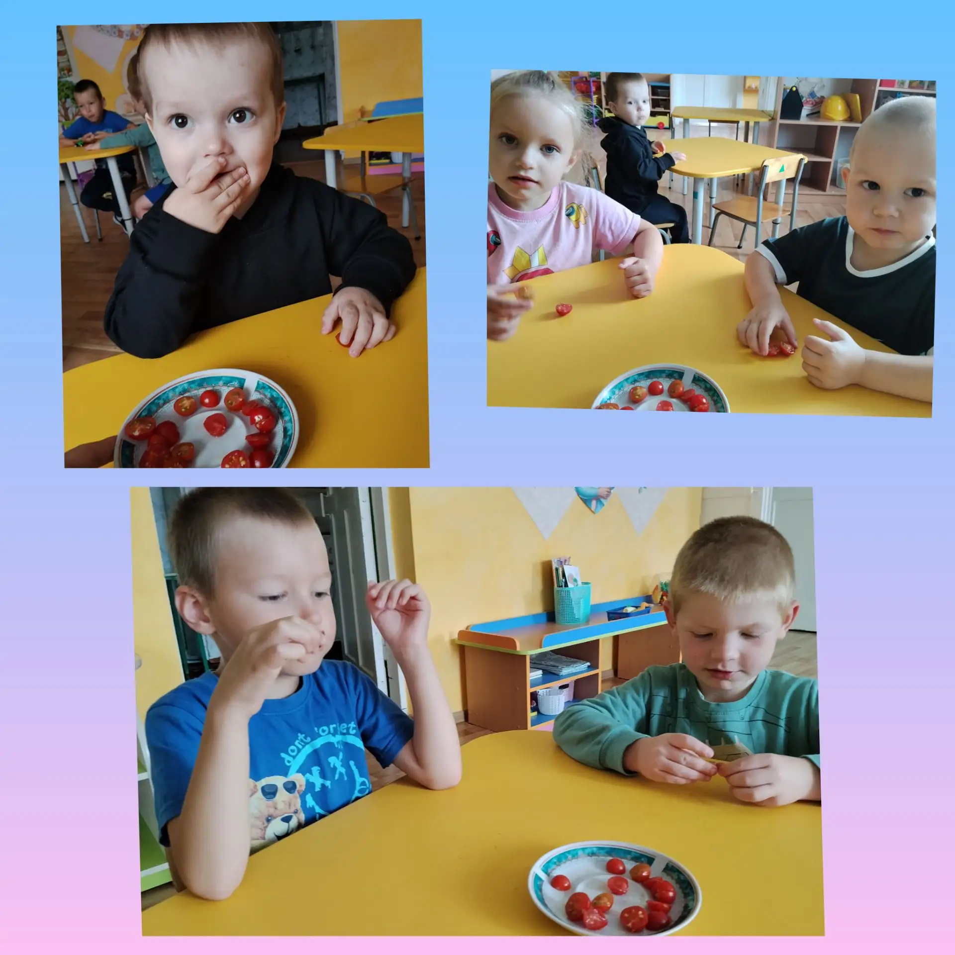 ПЕРВЫЙ УРОЖАЙ 🍅