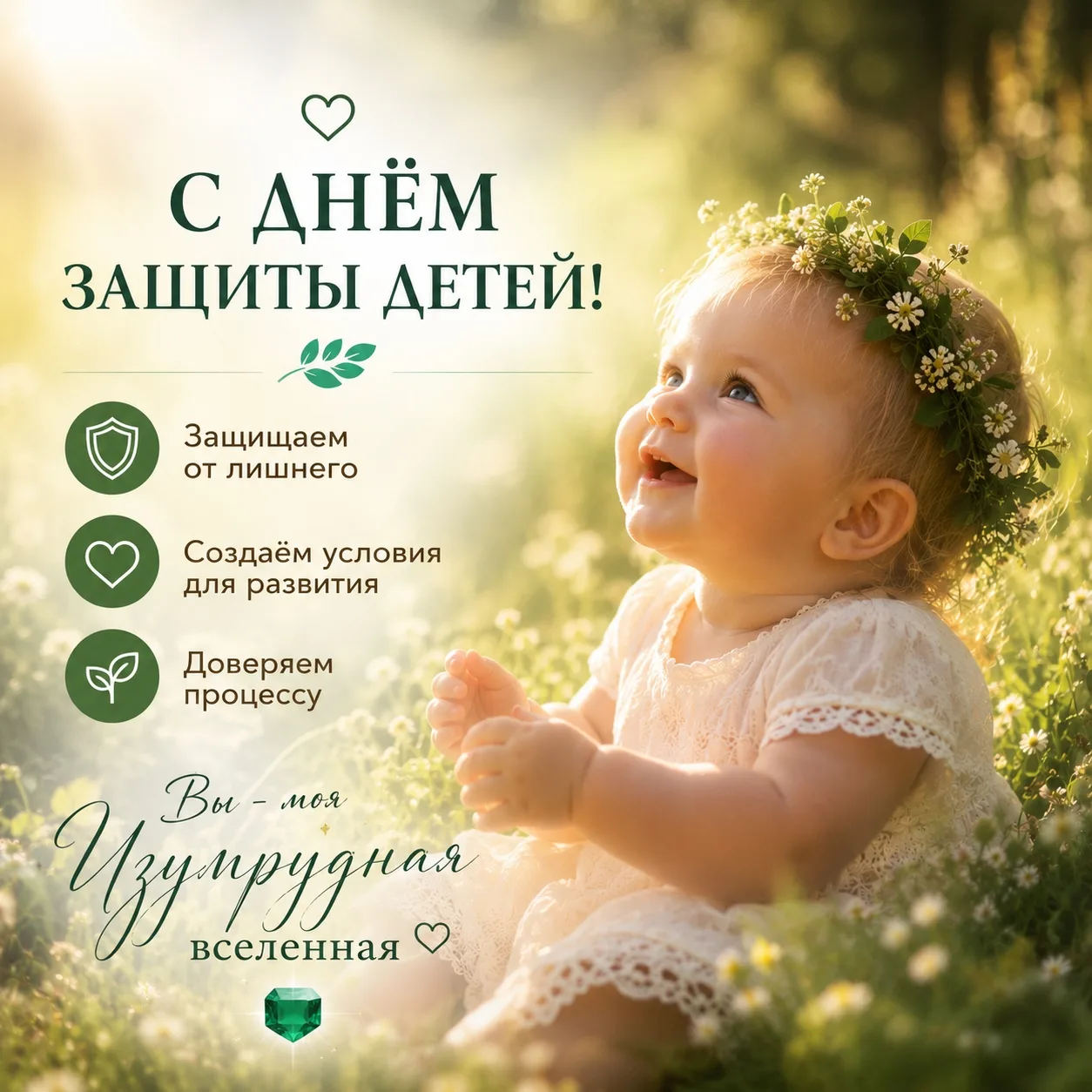 💚 С Днём защиты детей!
