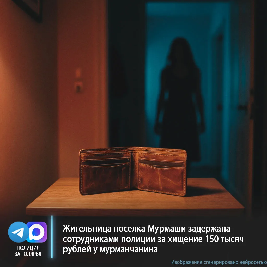 Жительница поселка Мурмаши задержана сотрудниками полиции за хищение 150 тысяч рублей у...