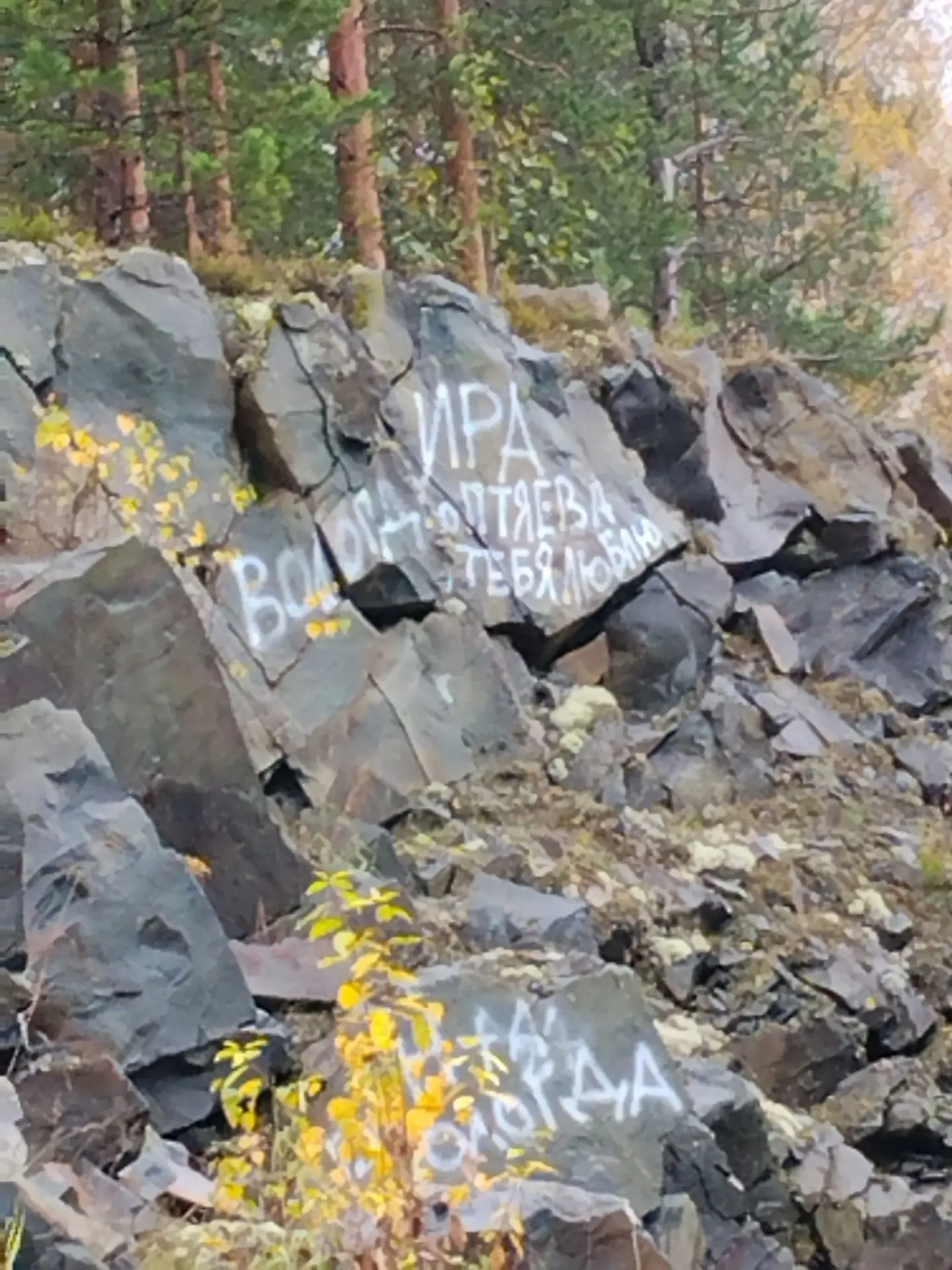 Ира Коптяева из Вологды! Передайте своему воздыхателю, чтобы он выражал свои эмоции чер...