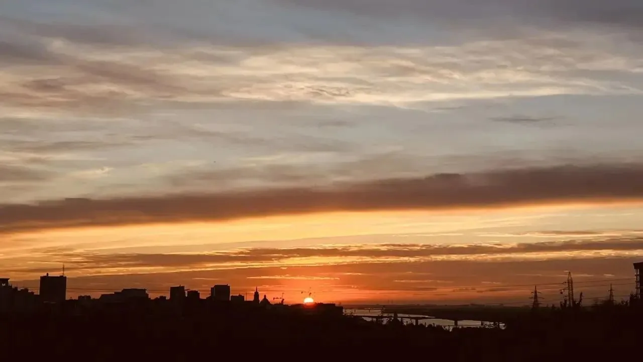 Закат сегодня прекрасен