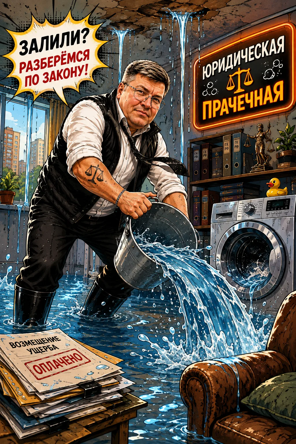 💧 Шесть ошибок после залива квартиры