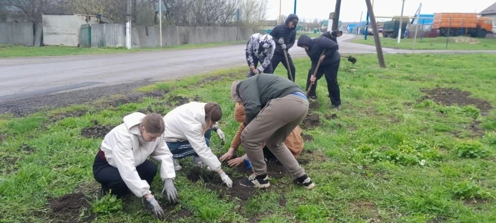 Всероссийский субботник в МБОУ «Подсередненская СОШ»