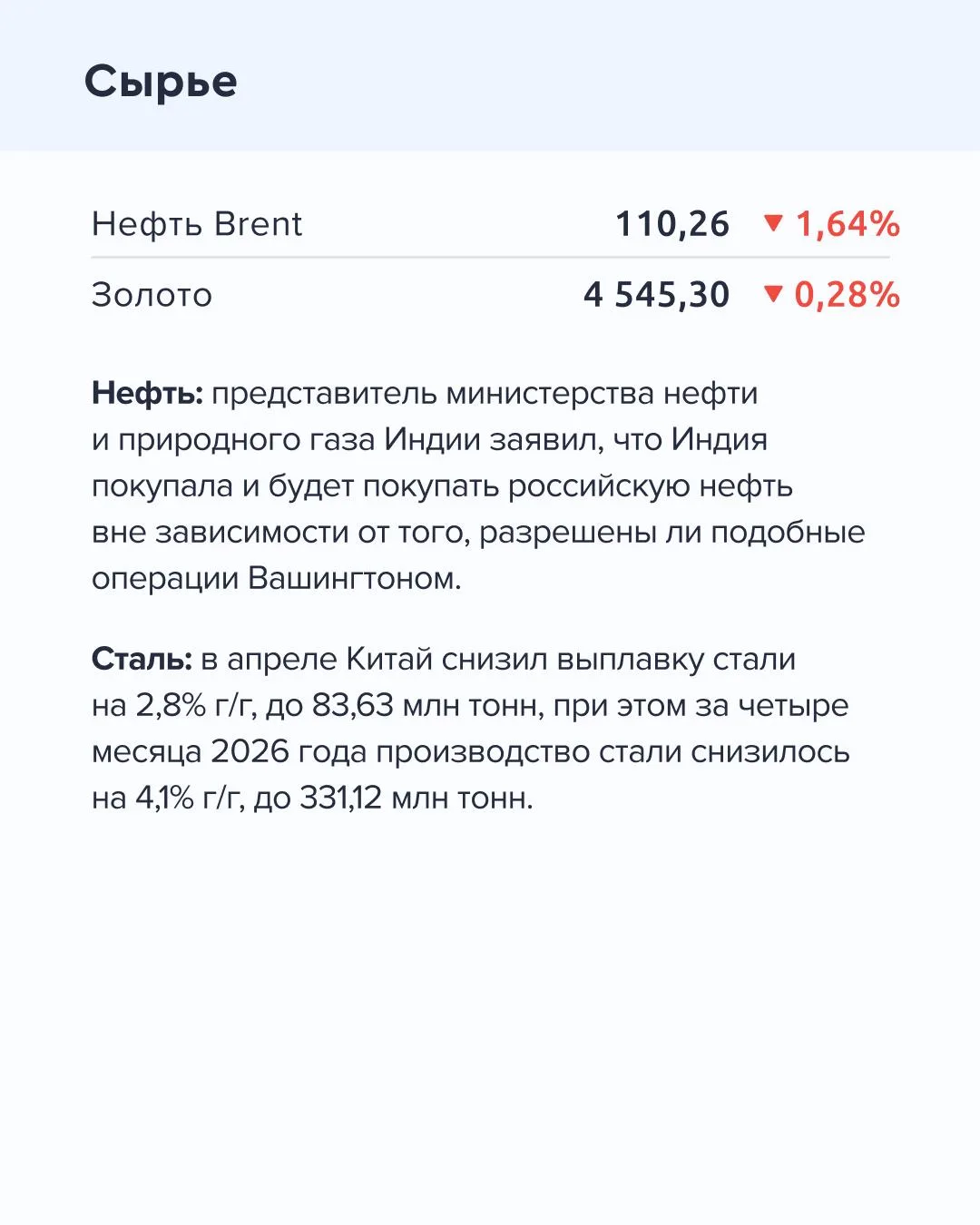 ➡️ Что происходит на рынке Сегодня, 19 мая  🔹 Профицит торгового баланса России в I квартале 2026 го