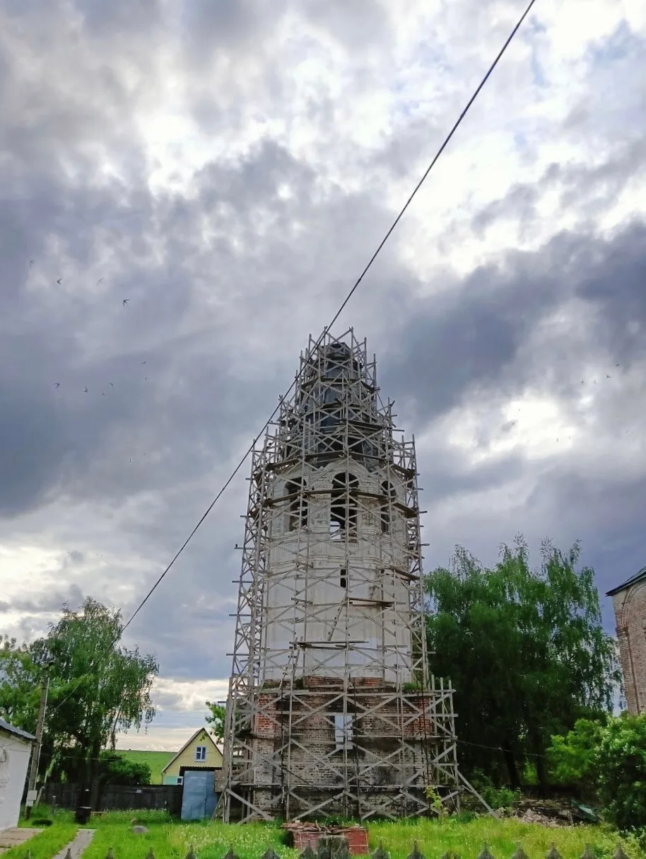 ⛪ 🔔 Повреждённая грозой колокольня в Сербилове будет отремонтирована    Колокольня старинного храмов