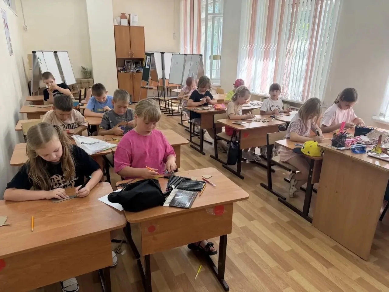 Тринадцатый день лагеря «Солнышко» прошел ярко и динамично. Он прошел под девизом «Движение — это жи