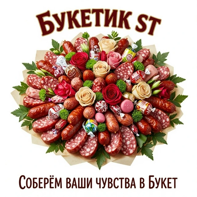 Букетик ST
🎉 Хотите удивить так, чтобы запомнили надолго? 🎉
Забудьте про обычные букеты — дарите э