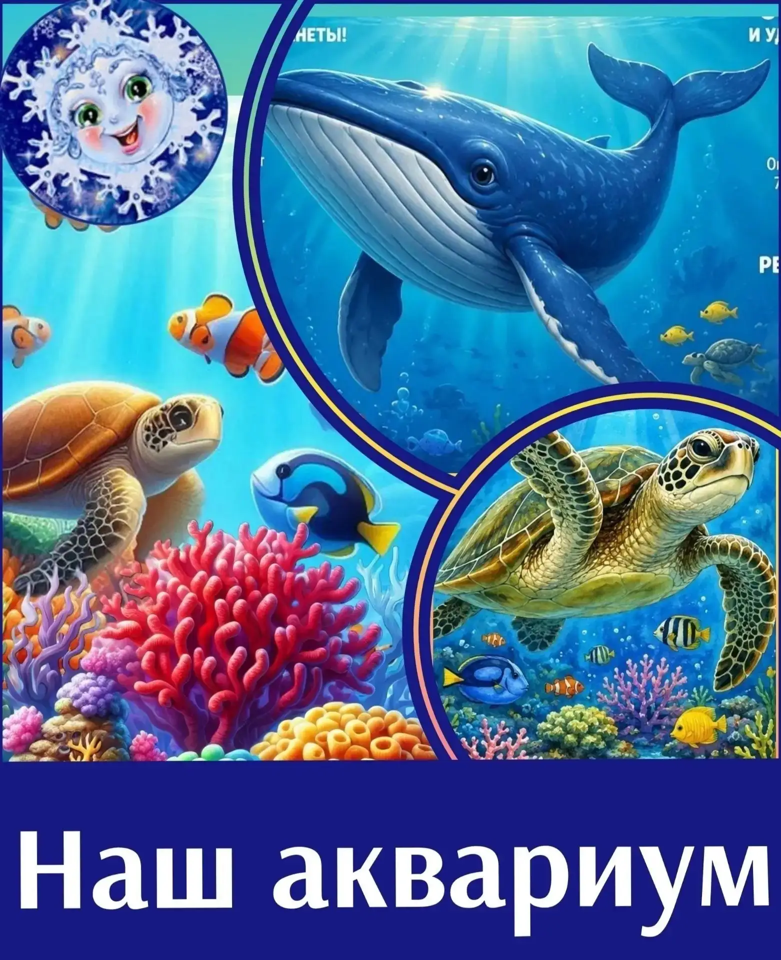 🌟  Творческий мастер-класс «Наш Аквариум»: волшебство своими руками
🐬 В детском саду состоялся увл