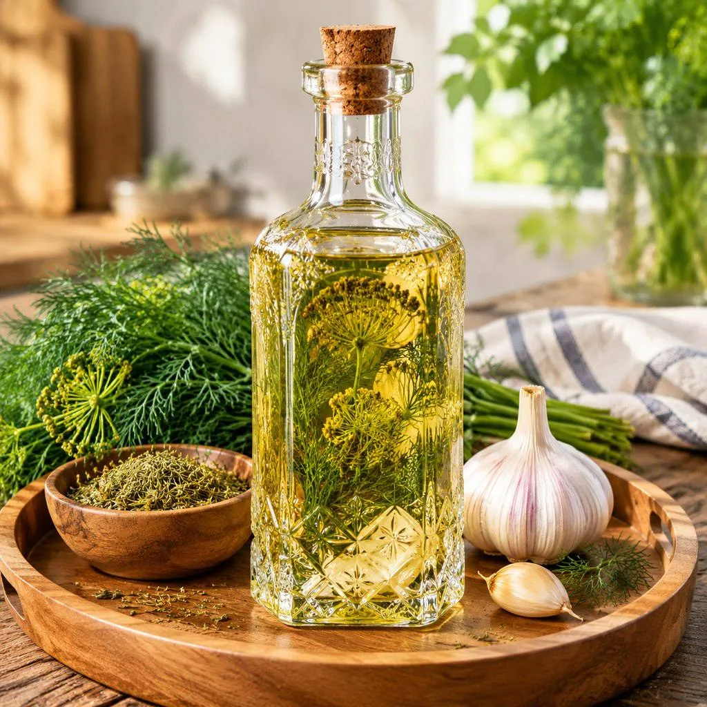 Укропно-чесночная настойка 🌿🫙🧄