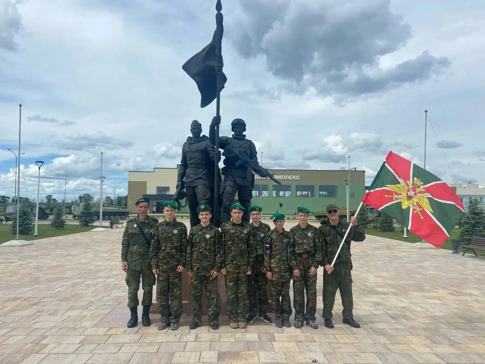 Юные патриоты Брюховецкого района приняли участие в военно-спортивной игре ▫️