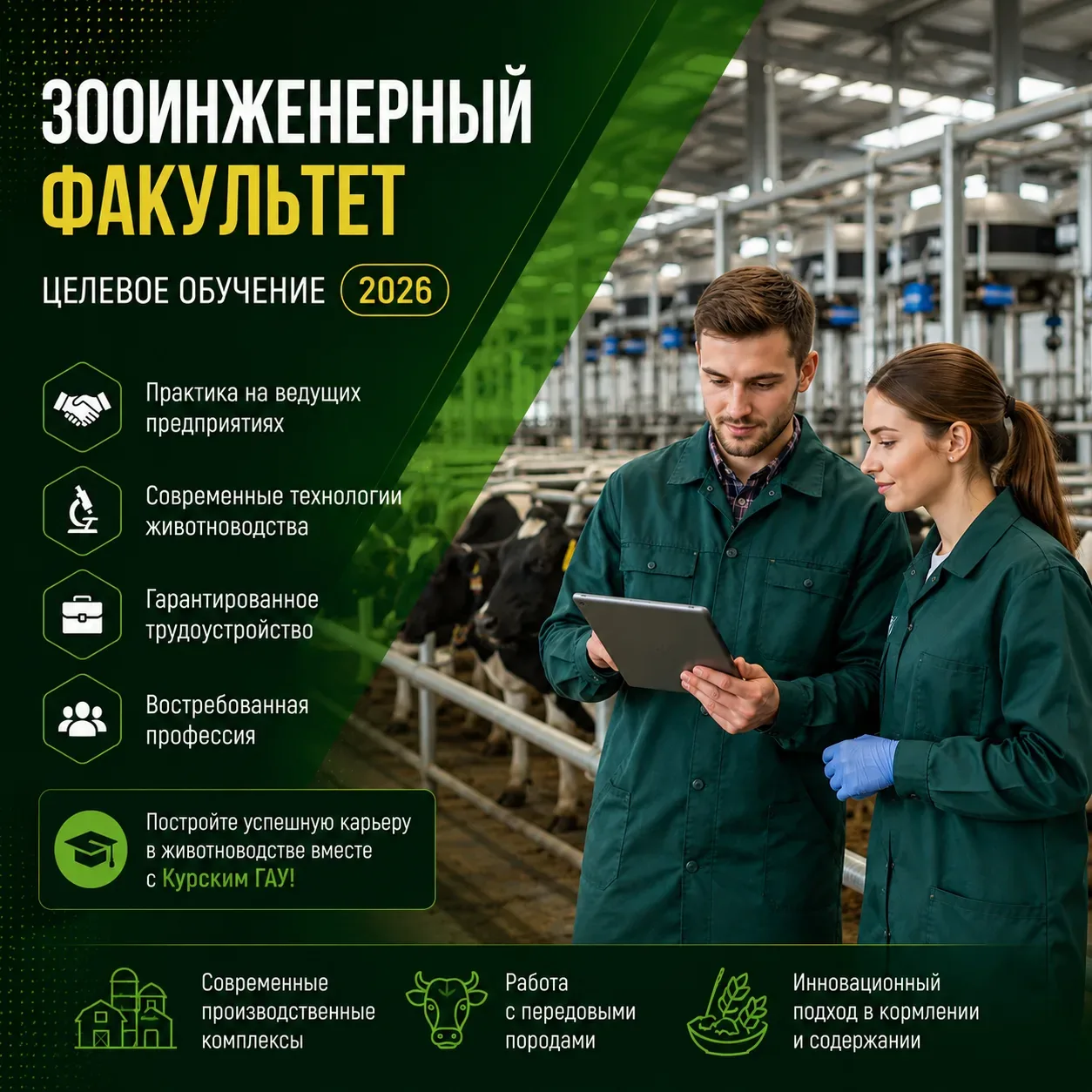 🌾 За каждым современным животноводческим комплексом стоят не только технологии, но и специалисты, к