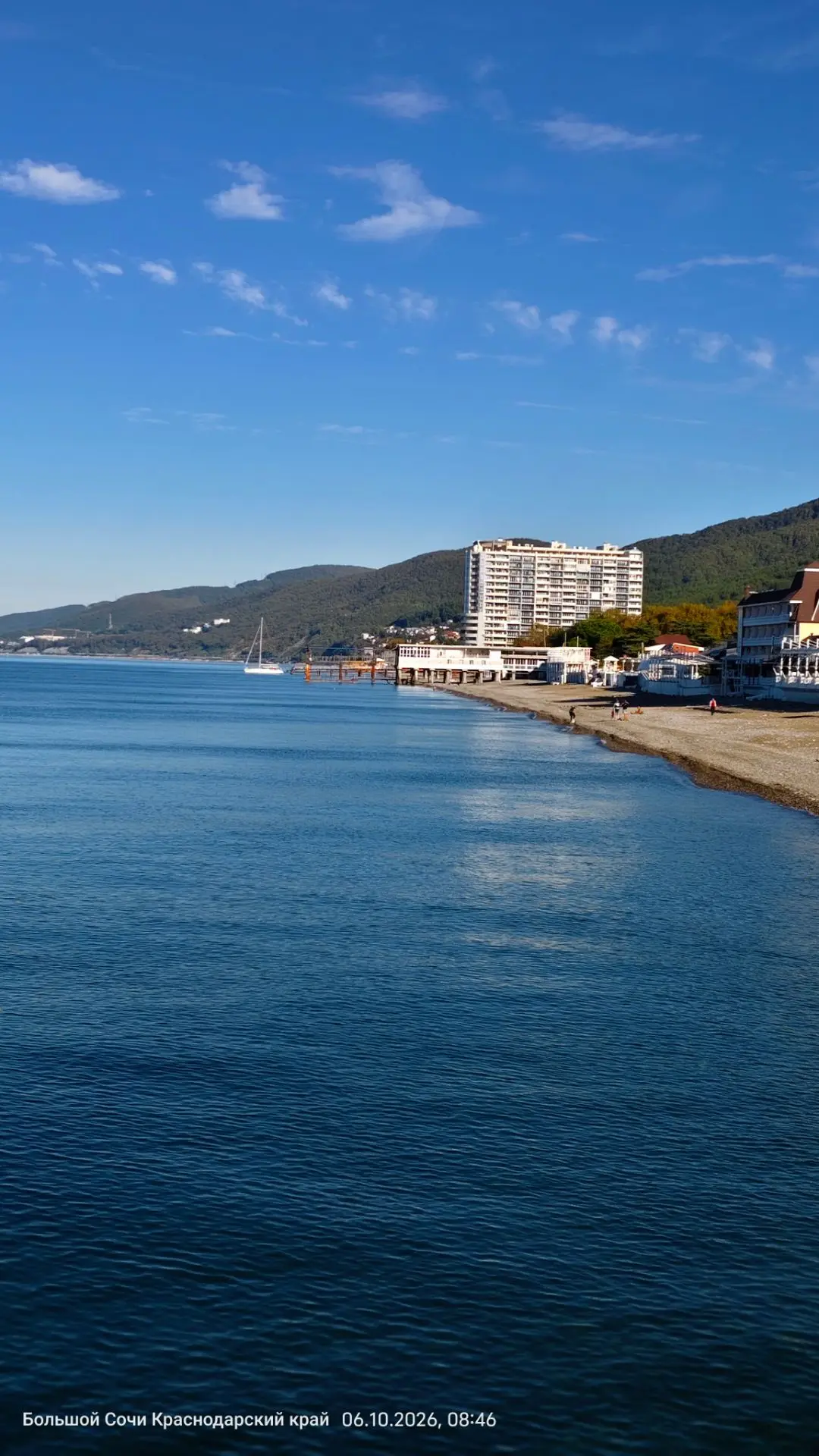 6 октября. Чистое море, свежий воздух, отличная погода. Красота! 😍