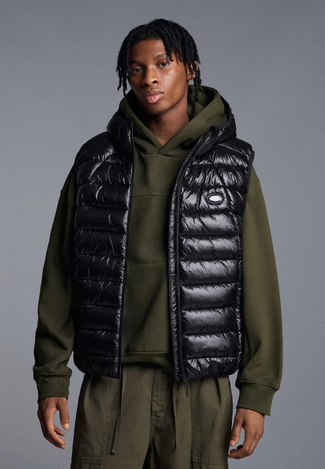 Жилетка Bershka Ultralight Quilted Gilet