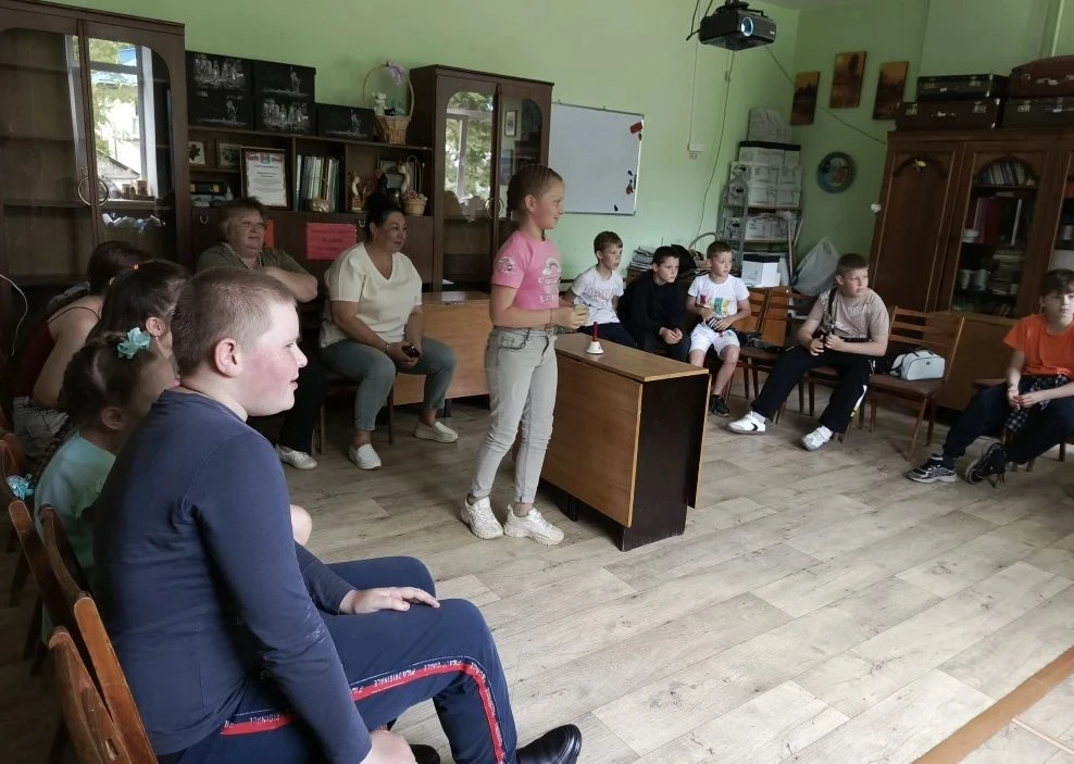 🤗 В Центре детского творчества для воспитанников пришкольного лагеря школы п. Рудный прошло увлекат