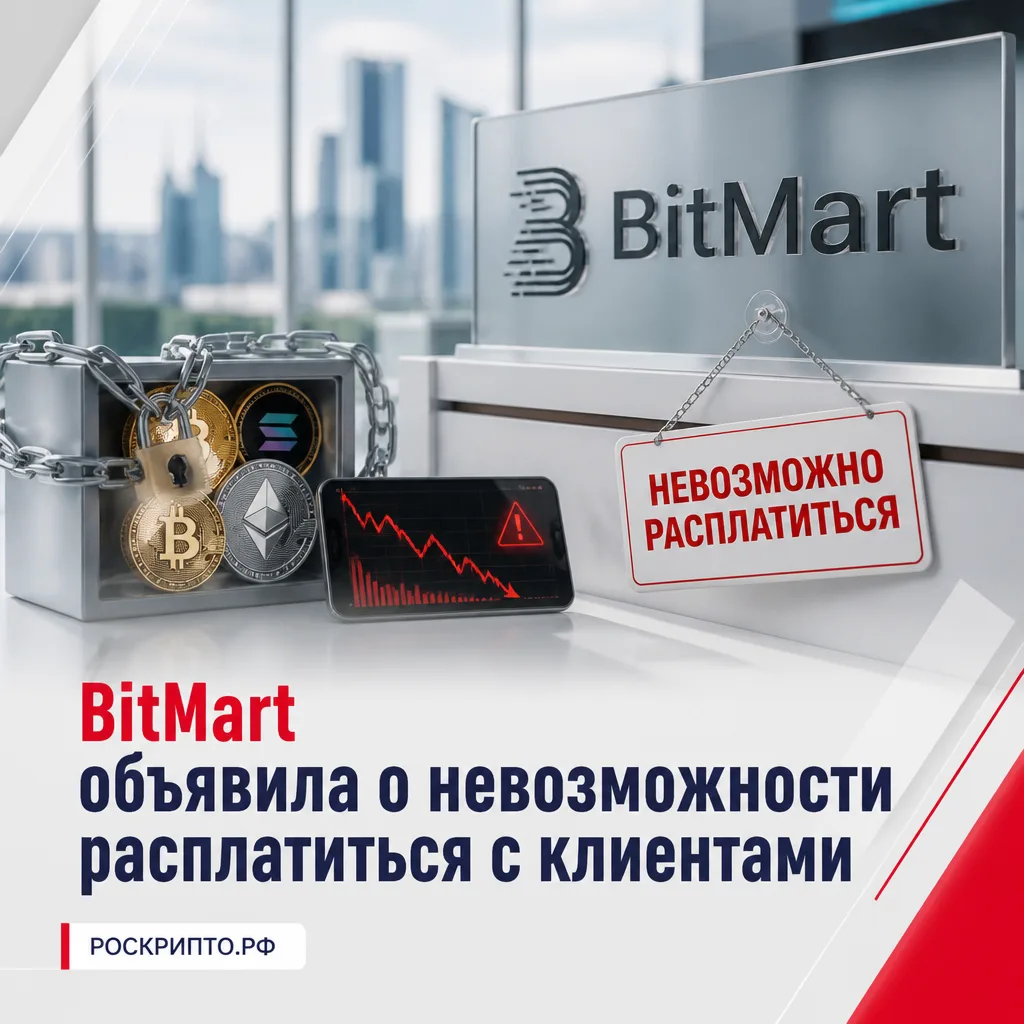 🛡️ BitMart объявила о невозможности расплатиться с клиентами