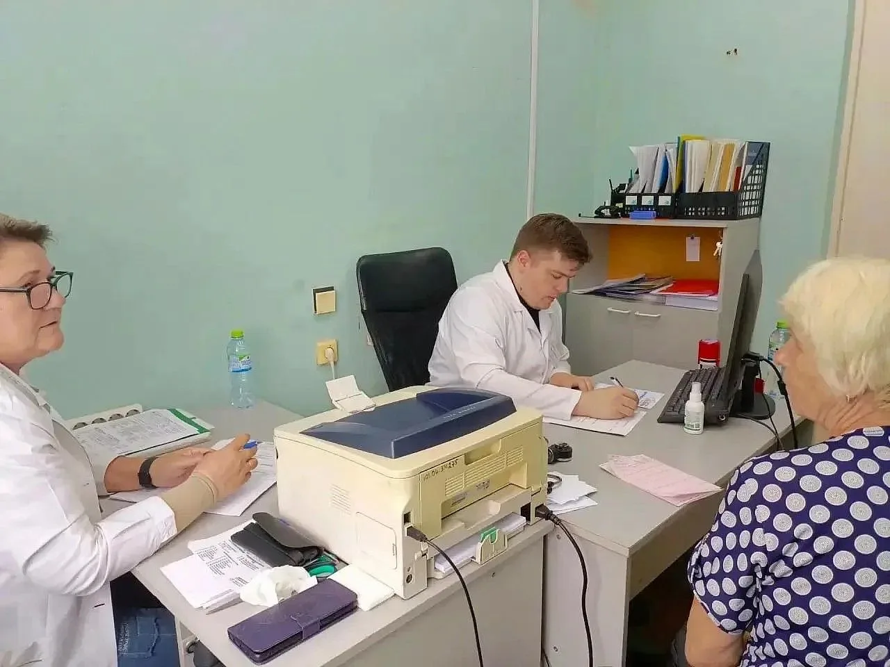 💯Более 330 человек побывали на приеме у врачей губернаторского проекта «Здоровая семья» в Марёве

В