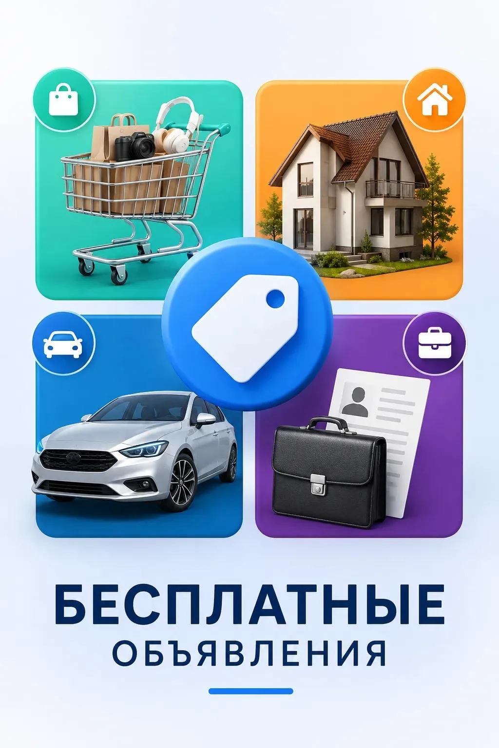 Ищете, где быстро продать, купить, найти работу или сдать недвижимость?