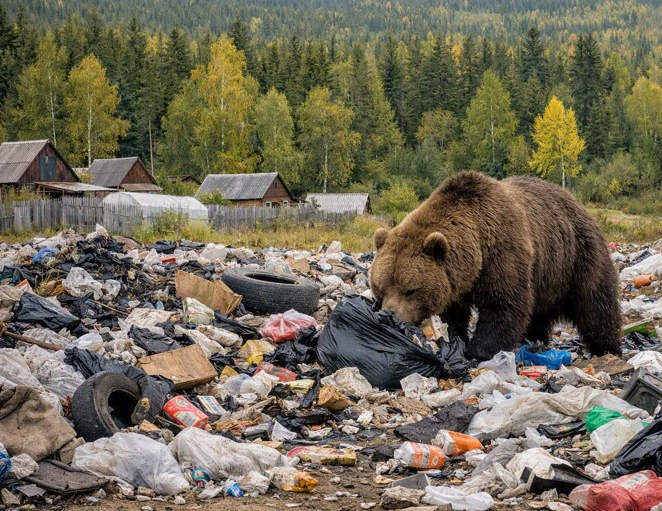 24 медведя добыто на территории Усть-Илимска и района в 2026 году 🐻