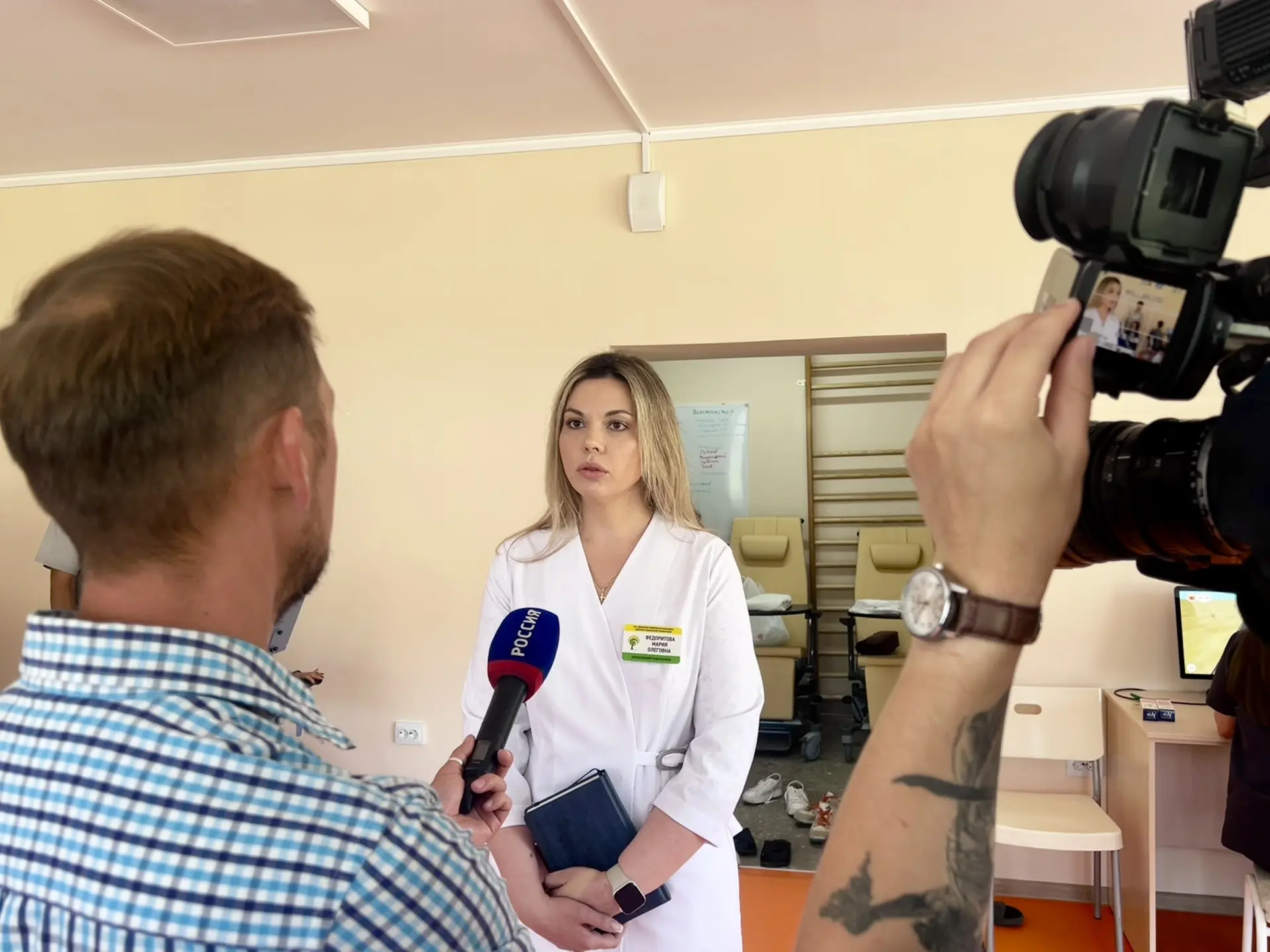 Мы снова в объективе телекамер: как преобразилось наше отделение медицинской реабилитации 

К нам в 