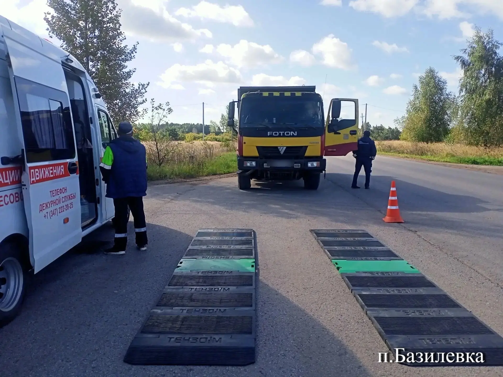 🗺В Башкортостане продолжают работать передвижные пункты весового контроля