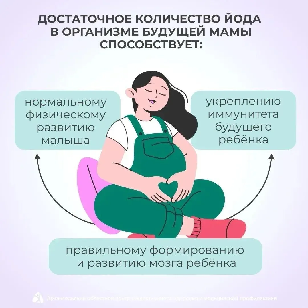 🤰Врачи Хакасии: во время беременности потребность женского организма в йоде возрастает