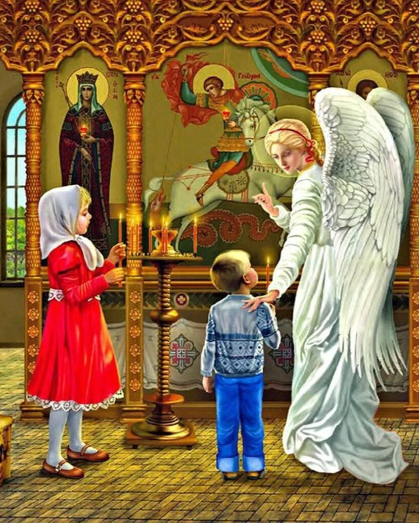 Молитва отца или матери о детях к Ангелу Хранителю🙏