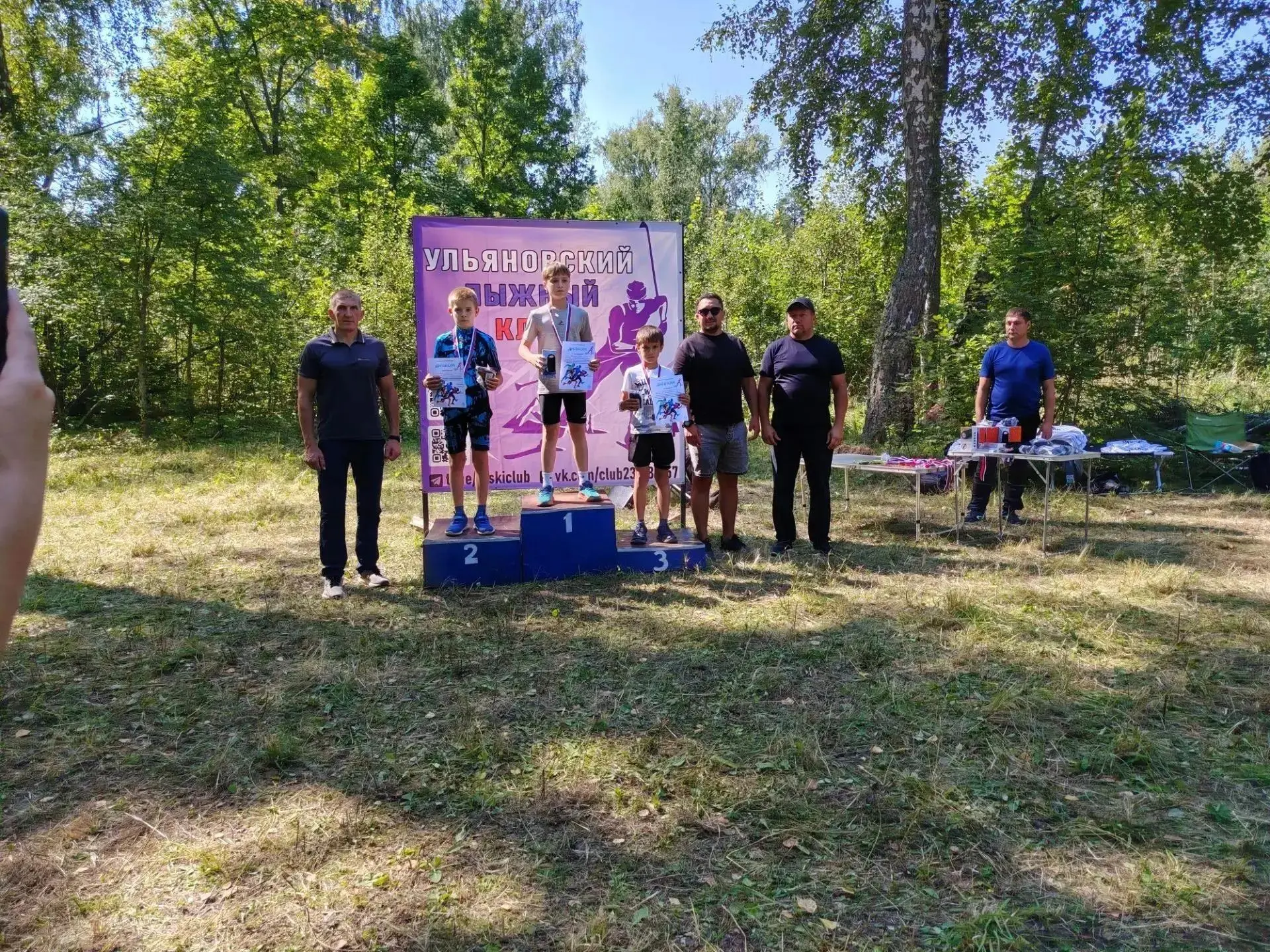 🎉 Кросс на призы Ульяновского лыжного клуба: наши ребята — на пьедестале! 🎉