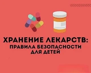 🔒 Безопасность ребенка: как правильно хранить лекарства дома?