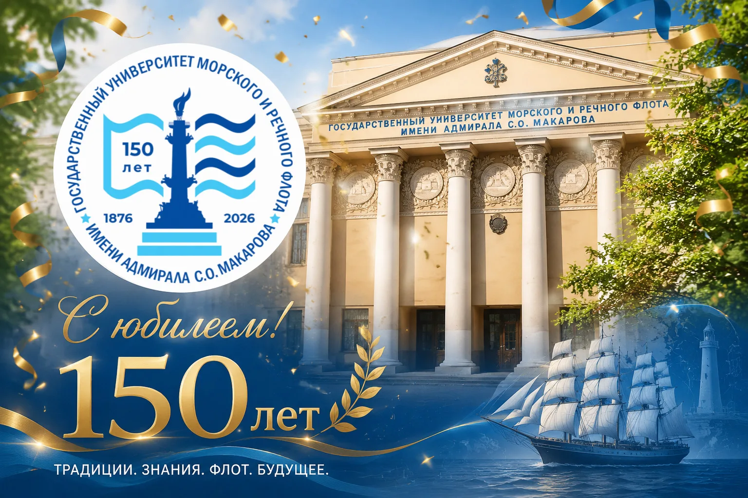 🎉 Сегодня особенный день — день рождения нашей Макаровки! 🚢