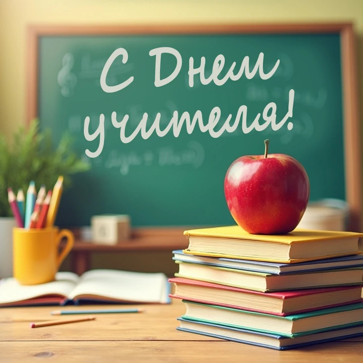 🎉 Наш детский сад поздравляет наших коллег с Днём учителя! 🎉