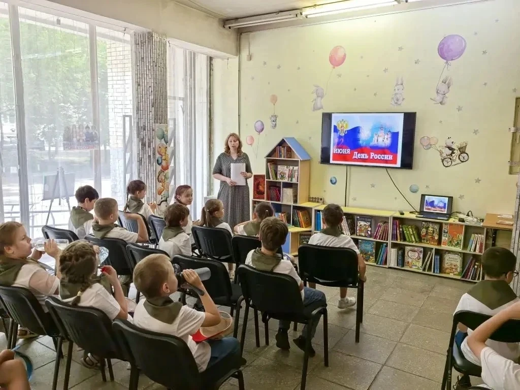 11 июня 2026 года воспитанники 7 отряда лагеря «Орлёнок» посетили «Центральную детскую библиотеку им
