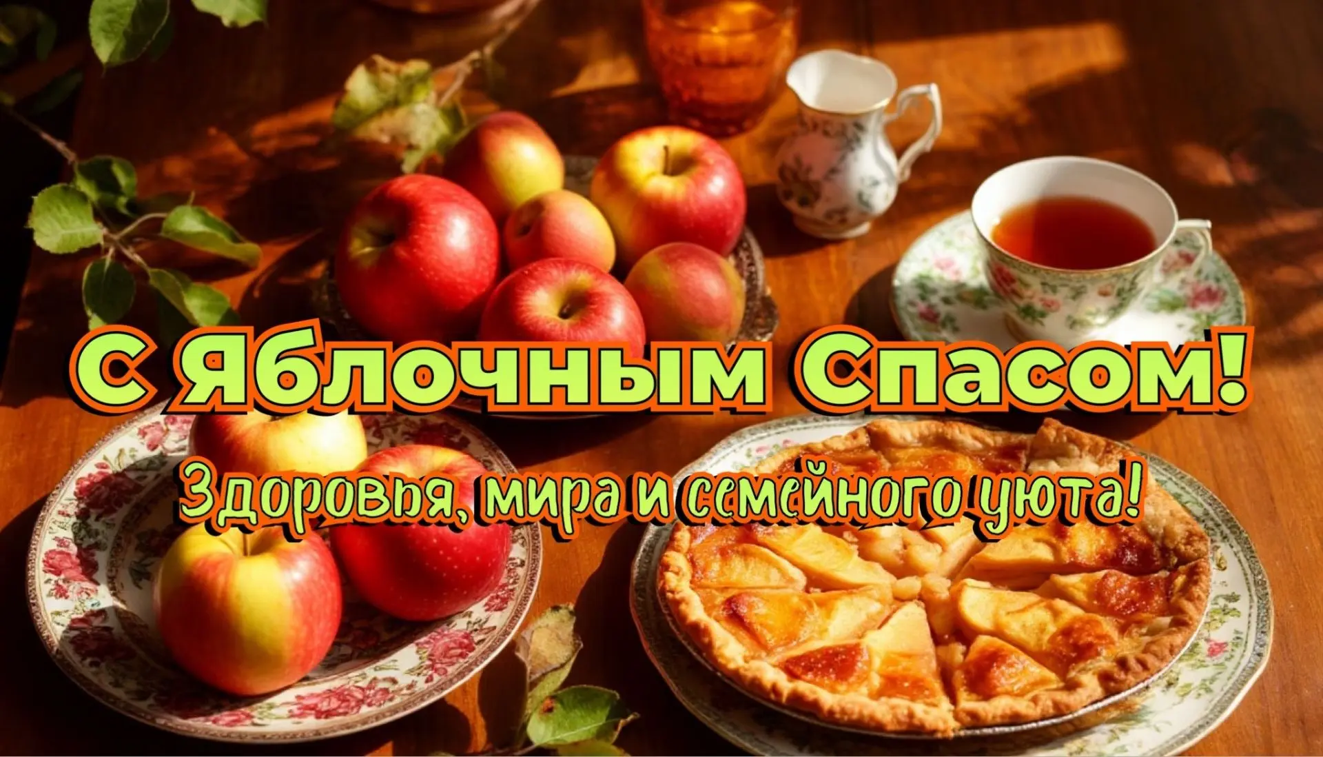 🍎 С Яблочным Спасом! 🍎