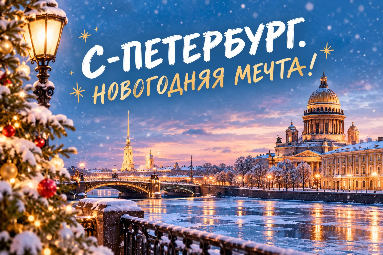 🎄 С-ПЕТЕРБУРГ. НОВОГОДНЯЯ МЕЧТА!