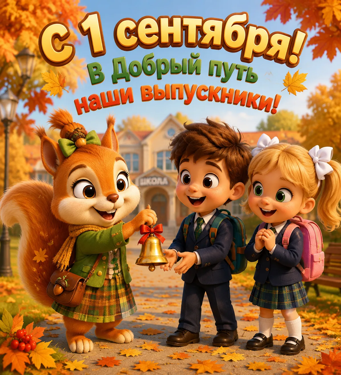 С Днём знаний! С 1 сентября! 🔔📚