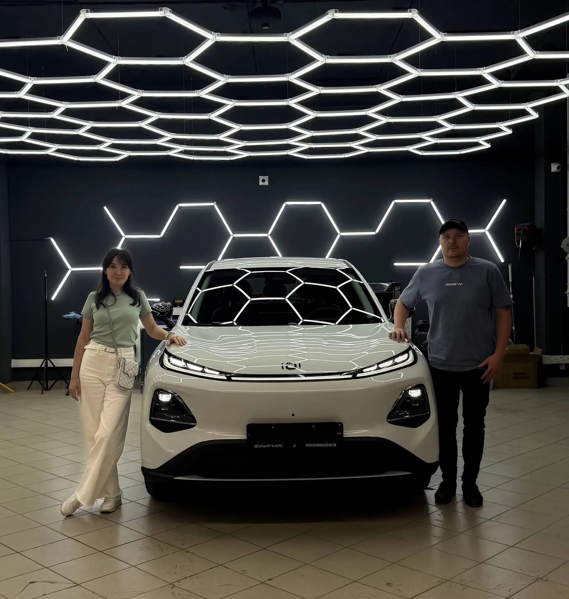 Сегодня выдали автомобиль моему близкому другу! Changan Q05.
