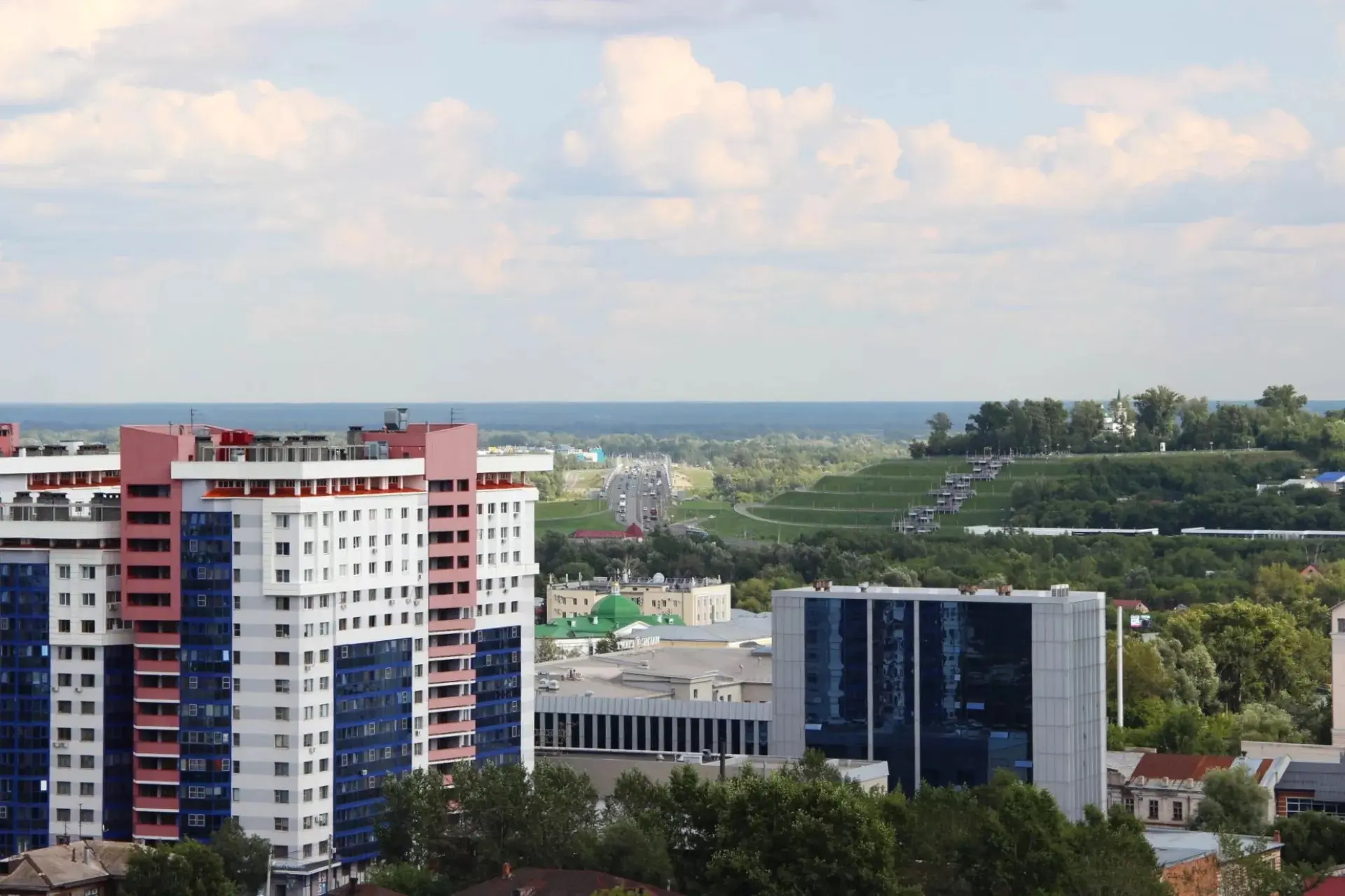 📸Барнаул с высоты птичьего полета – совершенно другой, непривычный, почти игрушечный.