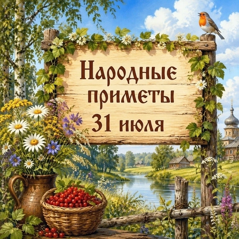 ‍ ()🌿 Народные приметы 31 июля — Омельянов день 🌿