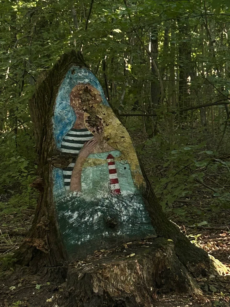 🌳 Необычные рисунки на деревьях в Терлецком парке

В Терлецком парке уже давно появились небольшие 