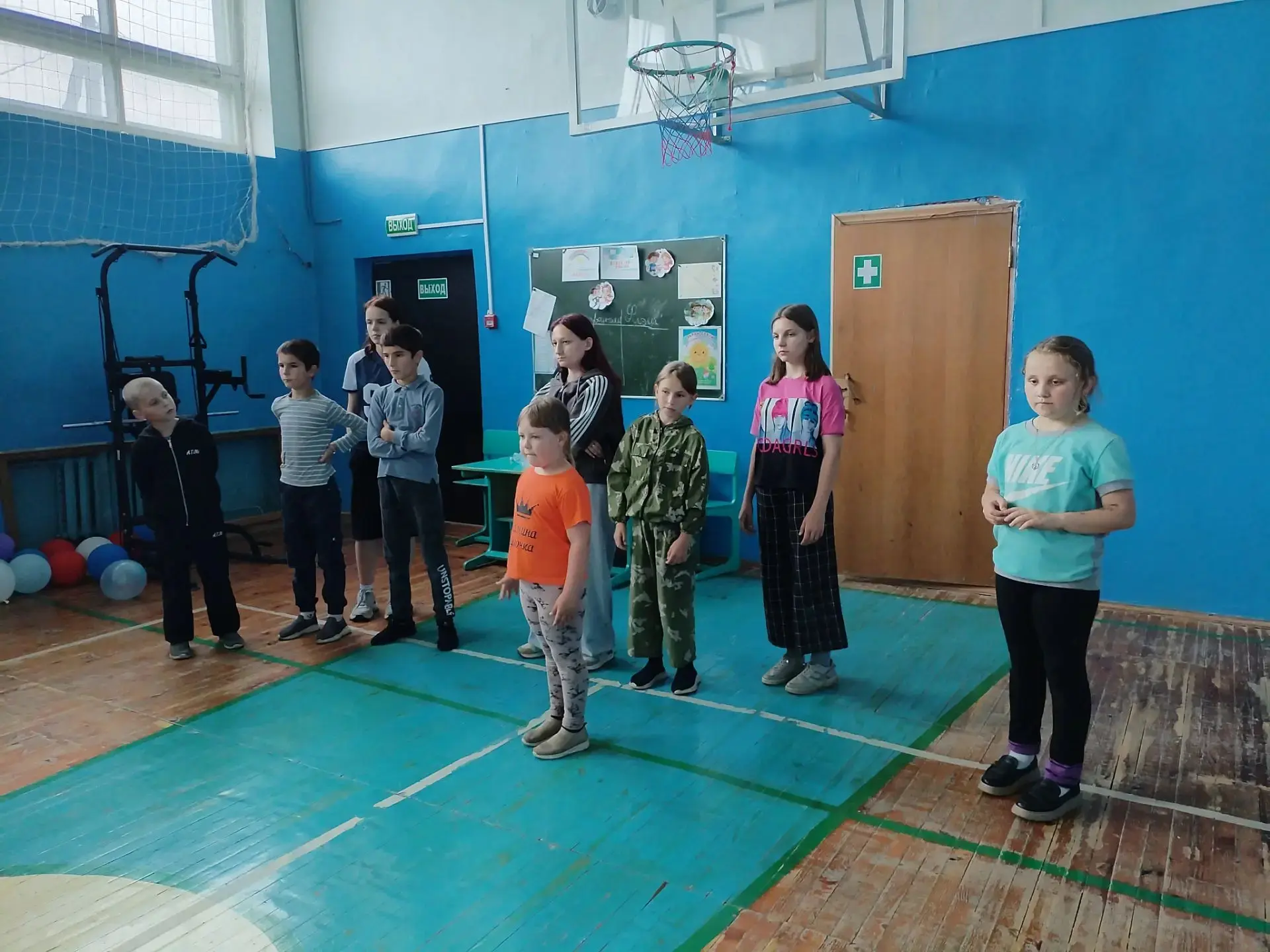 Сегодня в детском лагере ,, Радуга" прошло спортивное мероприятие ,, Юные титаны". Ребята с большим 