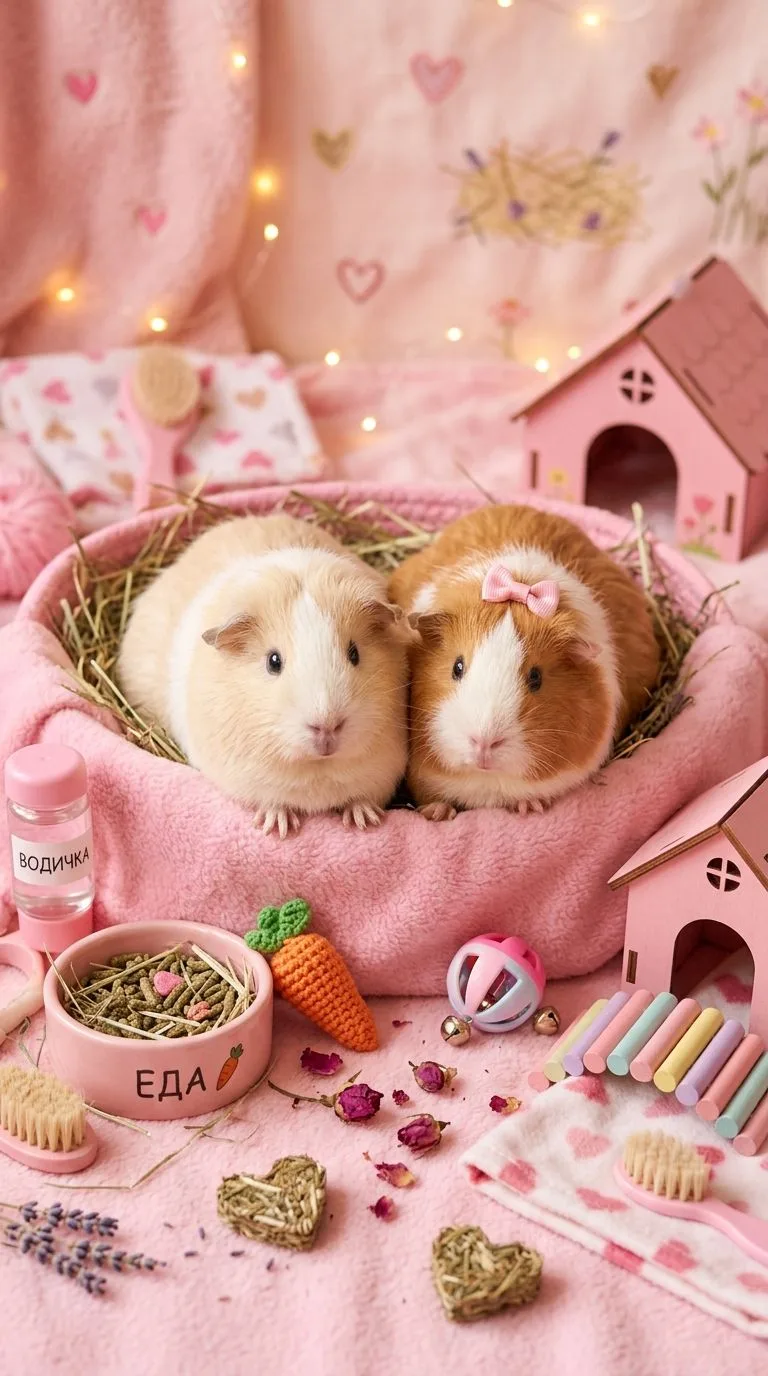 Три варианта для твоего телефона с морскими свинками ❤️