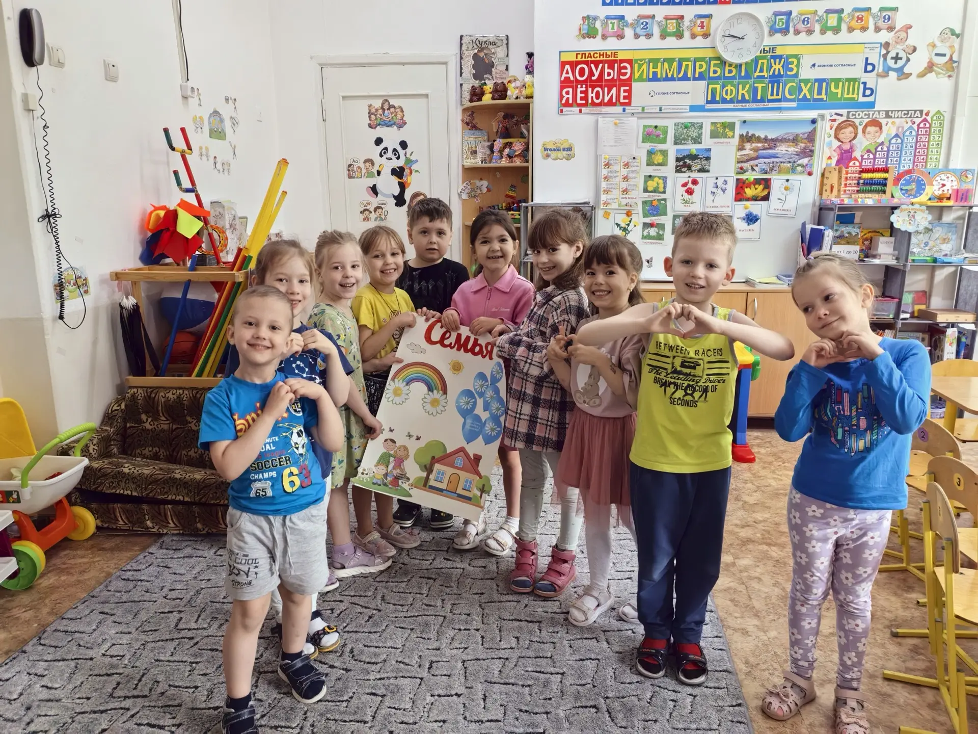 Неделя семьи в нашем детском саду 🧑‍🧑‍🧒‍🧒❤️