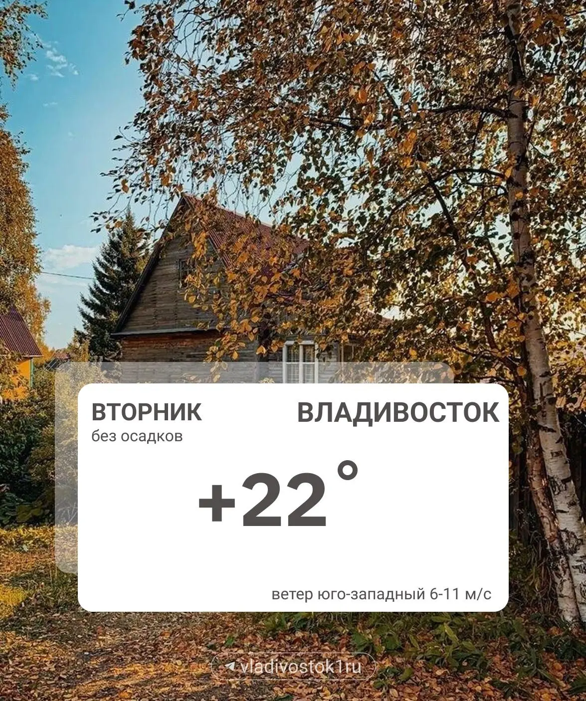 Погода 15 сентября.