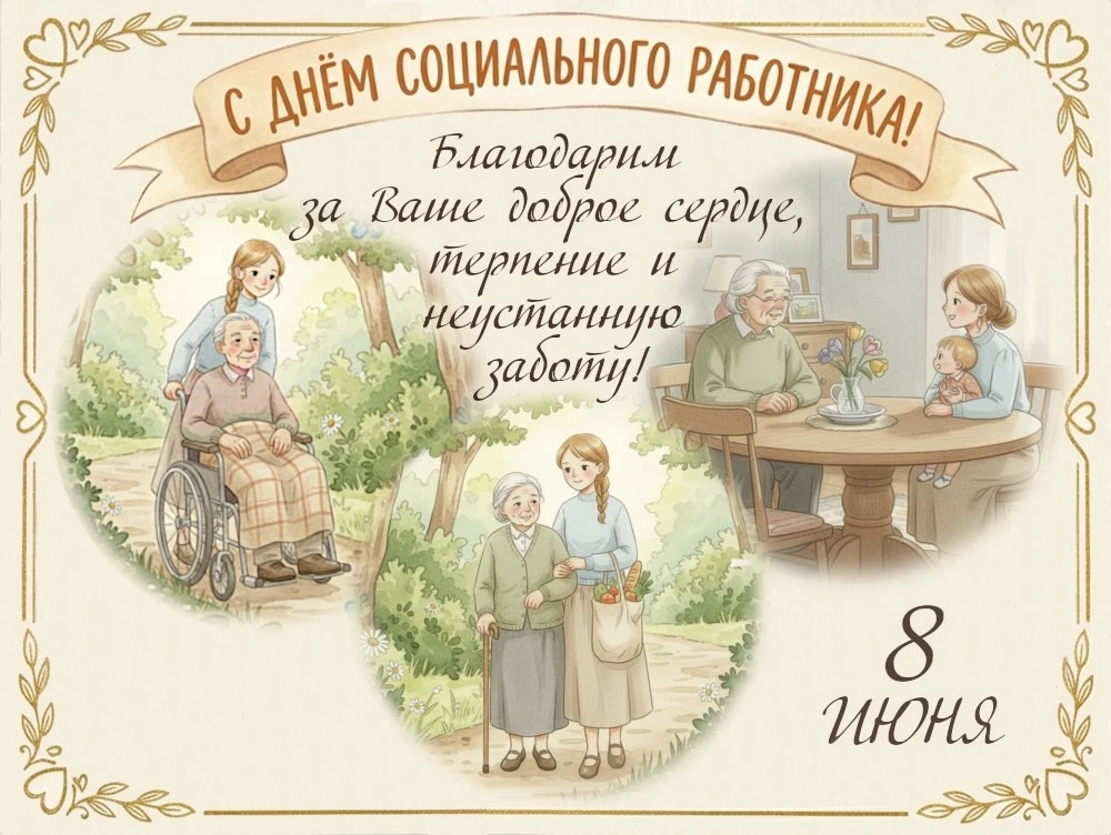 Уважаемые работники системы социальной защиты населения и ветераны отрасли! Примите поз...