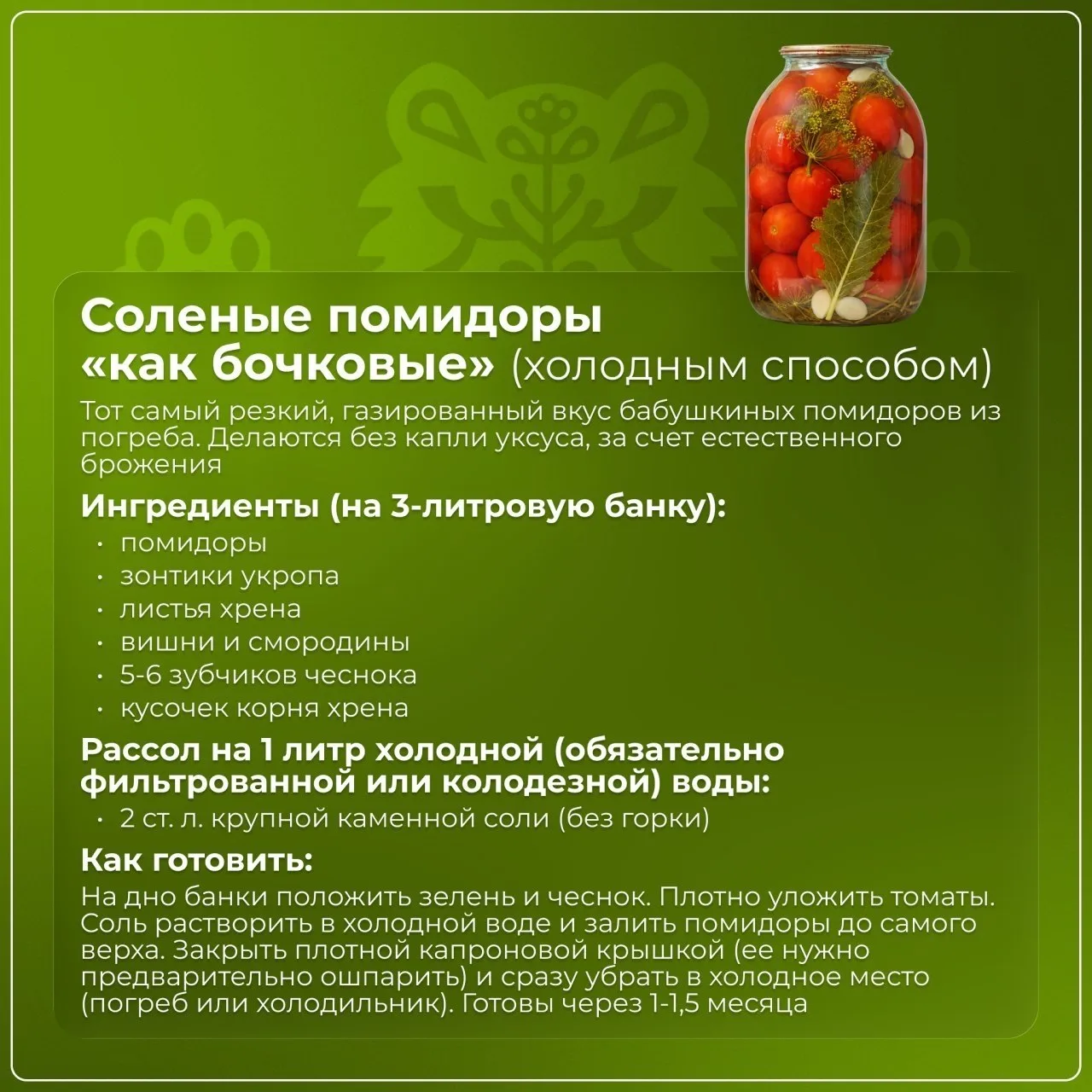 🍅Сезон томатов в самом разгаре: сохраняйте подборку проверенных рецептов