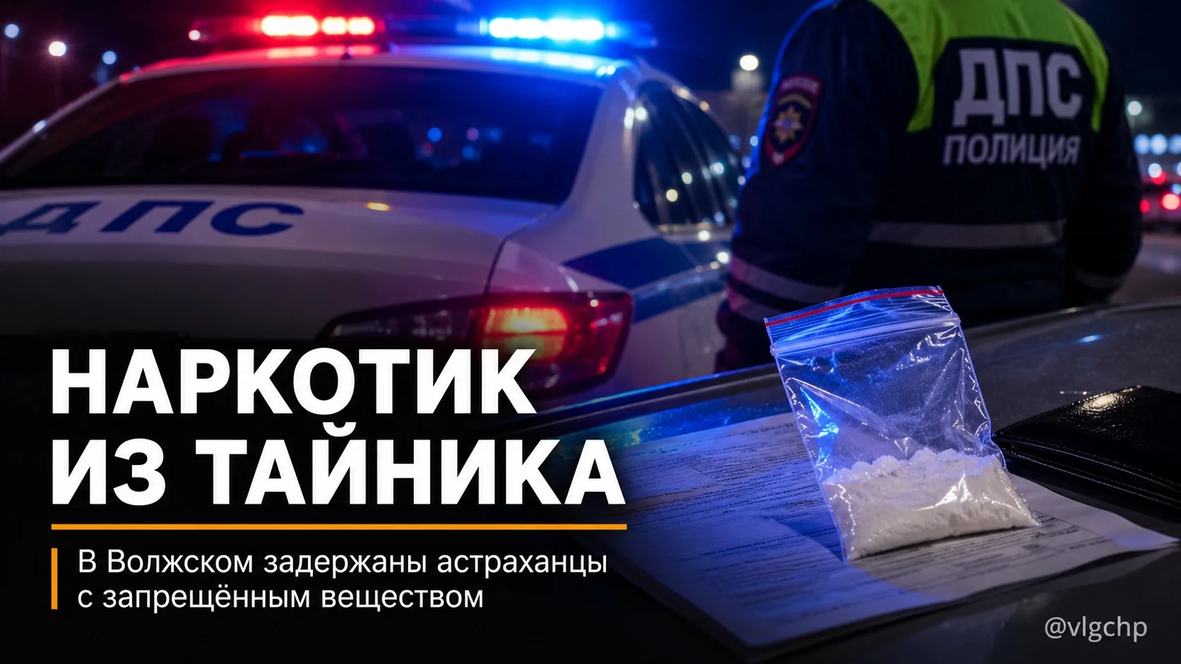 🚔 В Волжском остановка «Лады Гранты» закончилась уголовным делом.

В машине находились двое жителей